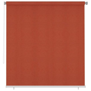 Roleta zewnętrzna 220x230cm terakota HDPE