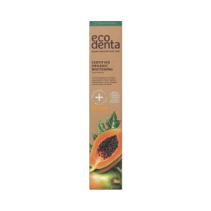ECODENTA Wybielająca pasta do zębów ekstrakt papai