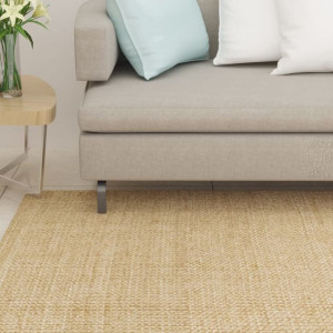 Dywanik naturalny sizal 80x150cm czarny