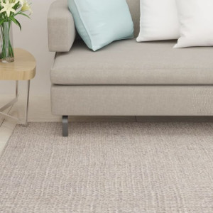 Dywanik naturalny sizal 80x100cm piaskowy