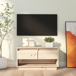 Szafka RTV 74x34x40cm lite drewno sosnowe