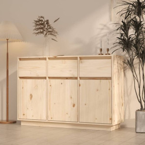 Szafka 110x34x75cm lite drewno sosnowe