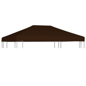 Zadaszenie do altany ogrodowej 310g/m² 3x4m brązowe