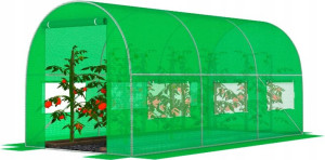 Tunel Foliowy 9m2 Ogrodowy Szklarnia 4,5x2m Uv-4