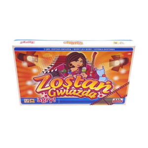 PROMO Gra planszowa 3w1 Zostań gwiazdą Rudy lis i kury Szybka dostawa 80301