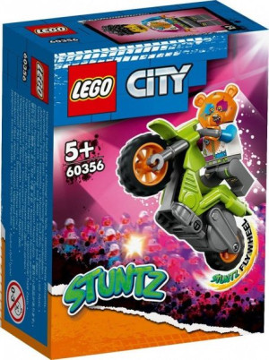 Lego 60356 City Motocykl Kaskaderski Z Niedźwiedziem