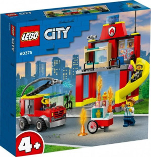 Lego 60375 City Remiza Strażacka I Wóz Strażacki