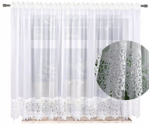 Firana gotowa Firany 160x300 cm Firanki z gipiura