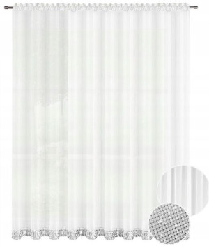 Firana gotowa Firany 250x300 cm Firanki Cyrkonia !