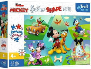Trefl Puzzle Super Shape Xxl 60 El Myszka Miki