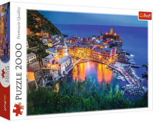 Trefl Puzzle 2000 El Vernazza O Zmroku