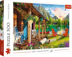 Trefl Puzzle 500 El Domek W Górach
