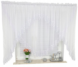 Firana gotowa Firany 150x500 cm Firanka z gipiura