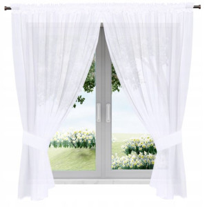 Firana gotowa 150x400 panel woal łapacz snów