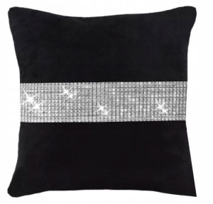 POSZEWKA WELUROWA z cyrkoniami 40x40 KOLORY Velvet