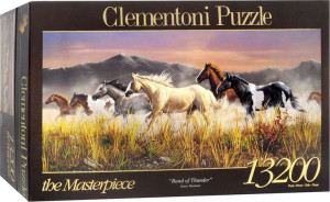 Clementoni Puzzle 13200 El Konie W Galopie