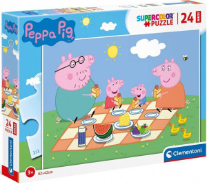 Clementoni Puzzle 24el Maxi Świnka Peppa Piknik
