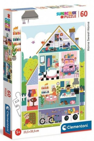 Clementoni Puzzle 60 El Home Sweet Home