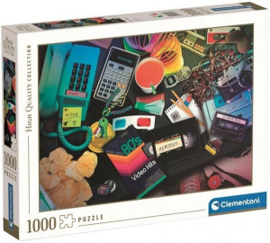 Clementoni Puzzle 1000 El Lata 80 Nostalgia