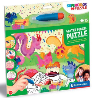 Clementoni Magiczne Wodne Puzzle Baby Dragons
