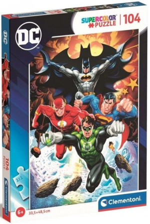 Clementoni Puzzle 104 El Dc Comics Jl