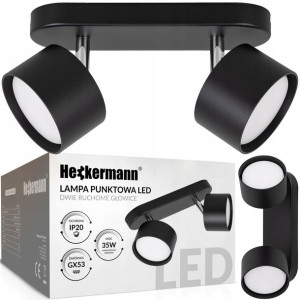 Lampa Sufitowa Spot Led Ścienna Punktowa 2xgx53