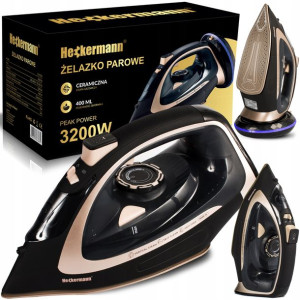 Żelazko Parowe Bezprzewodowe Ceramiczne 3200w