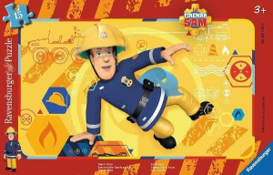 Ravensburger Puzzle Ramkowe 15 El Strażak Sam