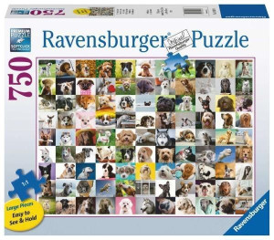 Ravensburger Puzzle 750 El 99 Lovable Dogs
