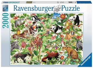 Ravensburger Puzzle 2000 El Dżungla