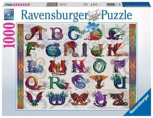 Ravensburger Puzzle 1000 El Alfabet Smoków