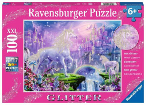 Ravensburger Puzzle 100 El Królestwo Jednorożców