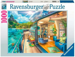 Ravensburger Puzzle 1000 Rejs Na Tropikalną Wyspę