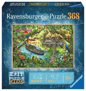 Ravensburger Puzzle 368el Exit Wyprawa Do Dżungli