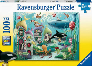 Ravensburger Puzzle 100 El Xxl Świat Pod Wodą