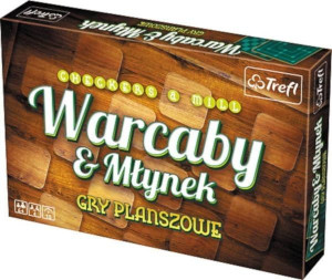 Trefl Gry Planszowe Warcaby Młynek