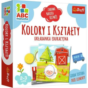 Trefl Gra Edukacyjna Abc Malucha Kolory I Kształty