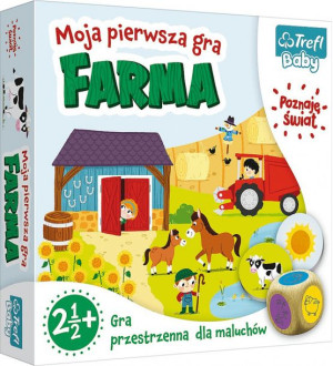 Trefl Baby Moja Pierwsza Gra Farma Poznaję Świat
