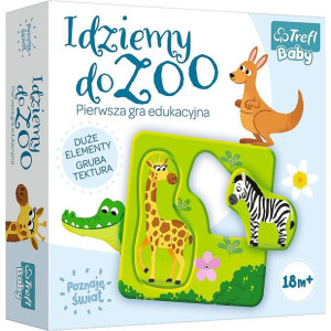 Trefl Baby Pierwsza Gra Edukacyjna Idziemy Do Zoo