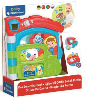Clementoni Baby Książeczka Edukacyjna Farma