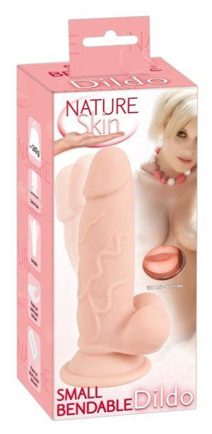 Dildo z przyssawką 17 cm Nature Skin