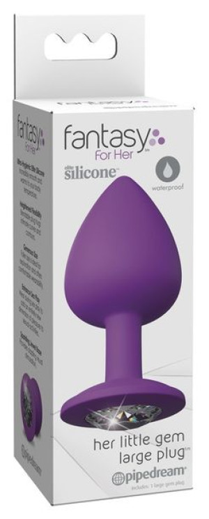 Korek analny silikonowy Her little gem 9,6 cm Fantasy For Her