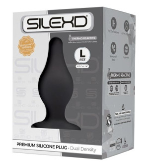 Korek analny silikonowy 10,2cm Silexd