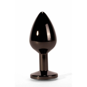 Korek analny Secret Shine Black Jewell 8,2cm X-MEN