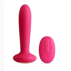 Korek analny silikonowy z wibracjami Primo 12 cm SVAKOM
