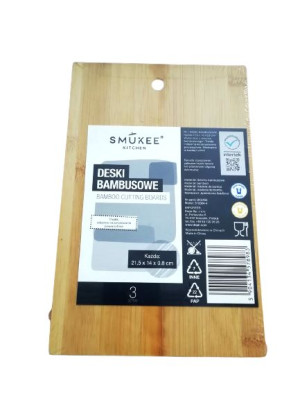 Deski bambusowe Smukee 3szt