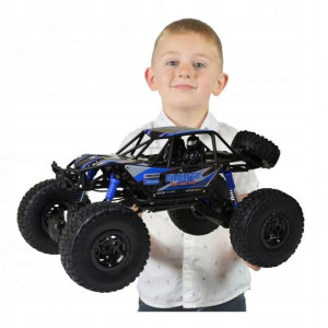 Samochó zdlanie sterowany 4x4 terenowy RC duży 48 CM niebieski