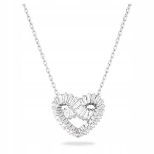 SWAROVSKI - Naszyjnik Matrix Heart White RHS