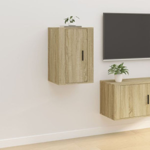 Szafka RTV wisząca dąb 40x34.5x60cm płyta wiórowa