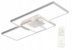 Lampa FENIX I PLAFON prostokąt  żyrandol Wobako 83cm LED